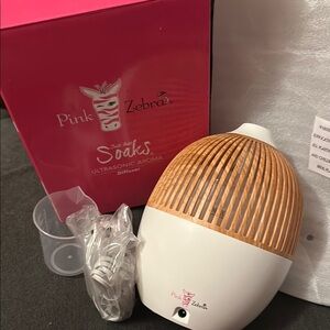 Pink Zebra Ultrasonic Aroma Diffuser
